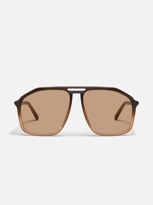 QUAY STUDIO SESH SUNNIES X SEPIA OMBRE
