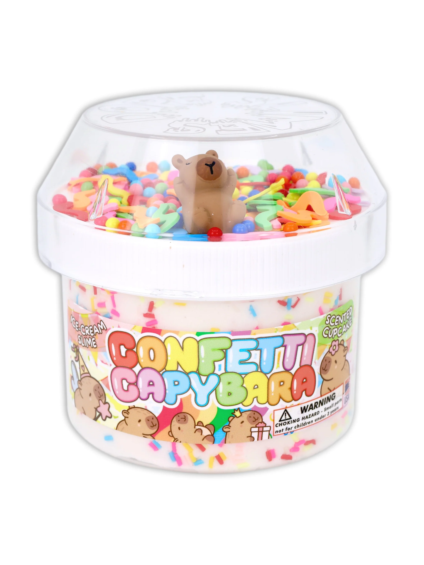 DOPE SLIMES X CONFETTI CAPYBARA