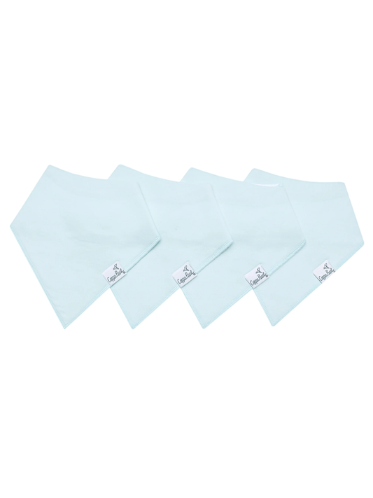 COPPER PEARL BANDANA BIBS IN AIR