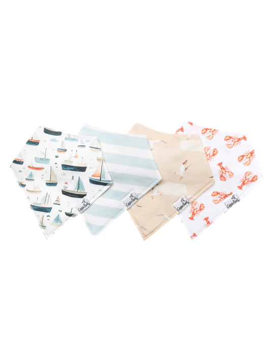 COPPER PEARL BANDANA BIBS IN FISCHER