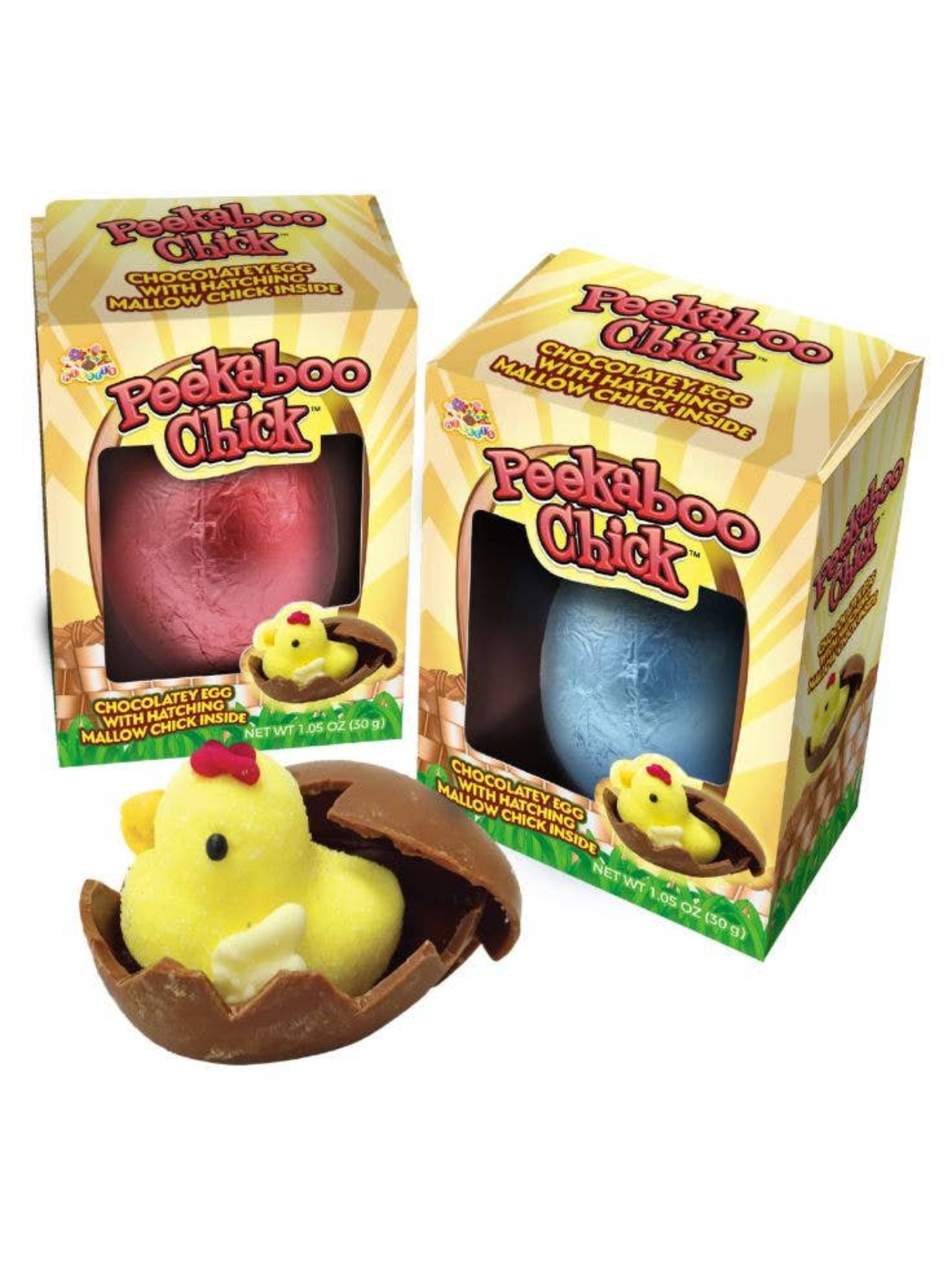 BELGIAN MILK CHOCOLATE PEEK-A-BOO CHICK