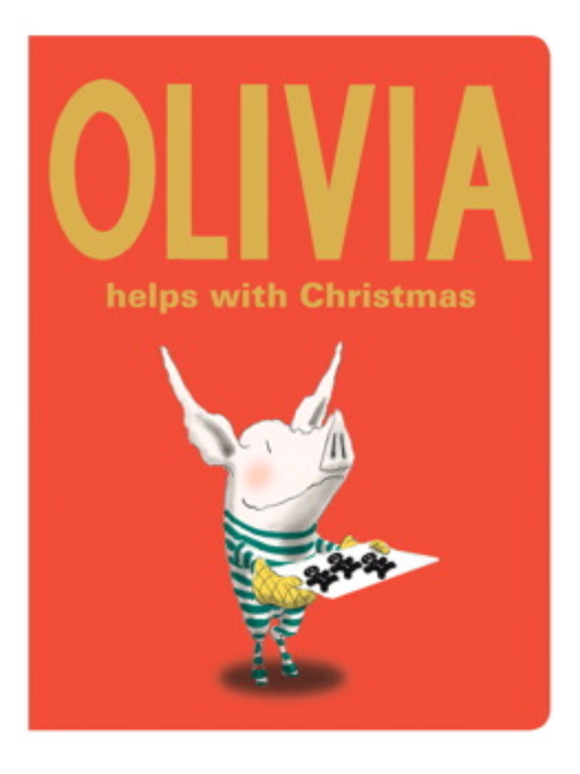 OLIVIA HELPS WITH CHRISTMAS BOOK