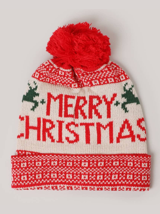 MERRY CHRISTMAS BEANIE