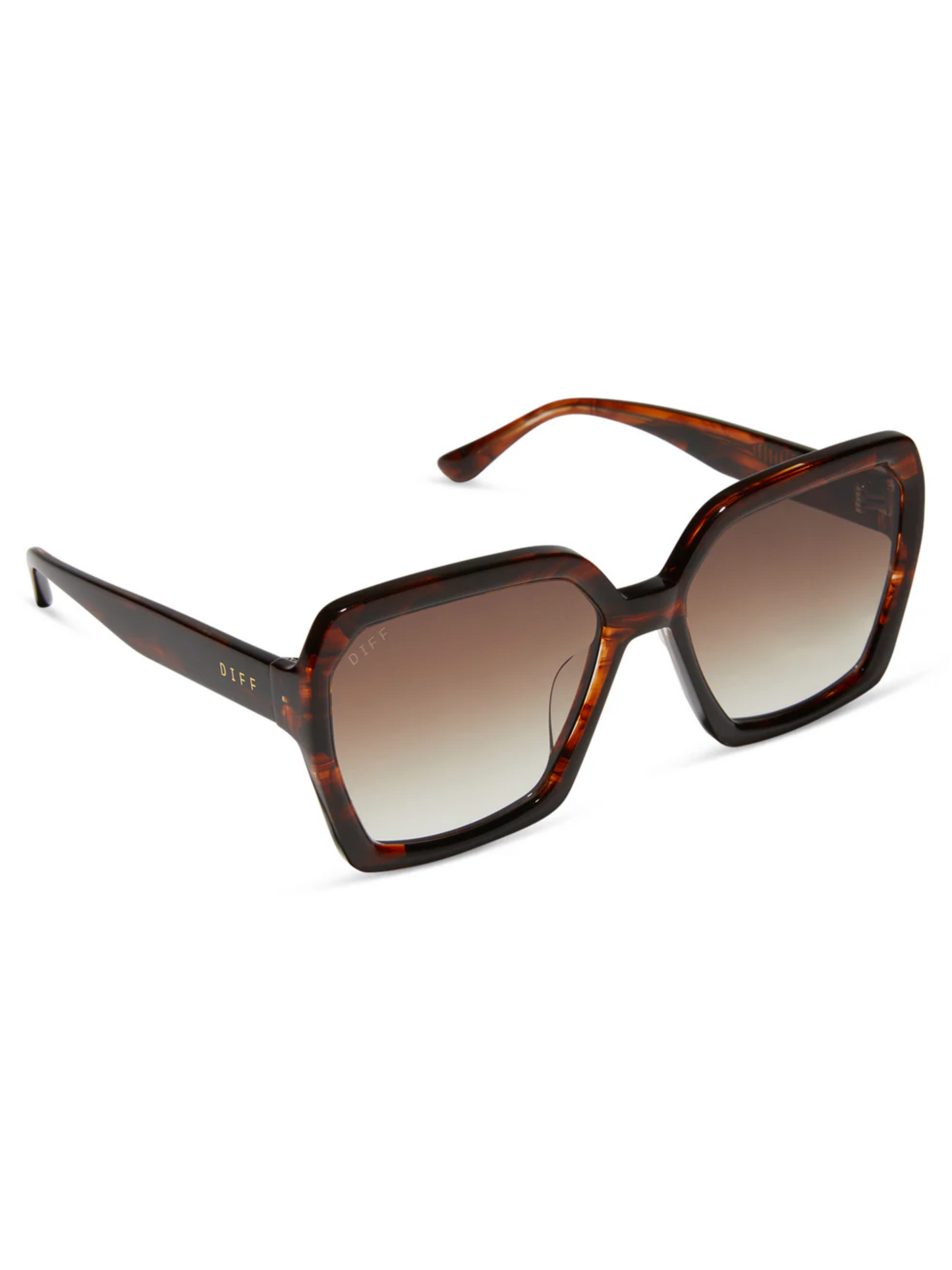 DIFF SLOANE IN TORTOISE BROWN
