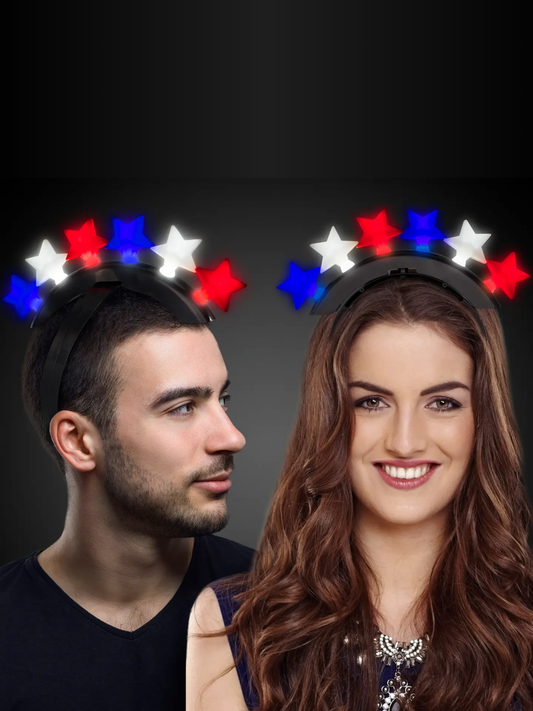 LED PATRIOTIC HEADBAND
