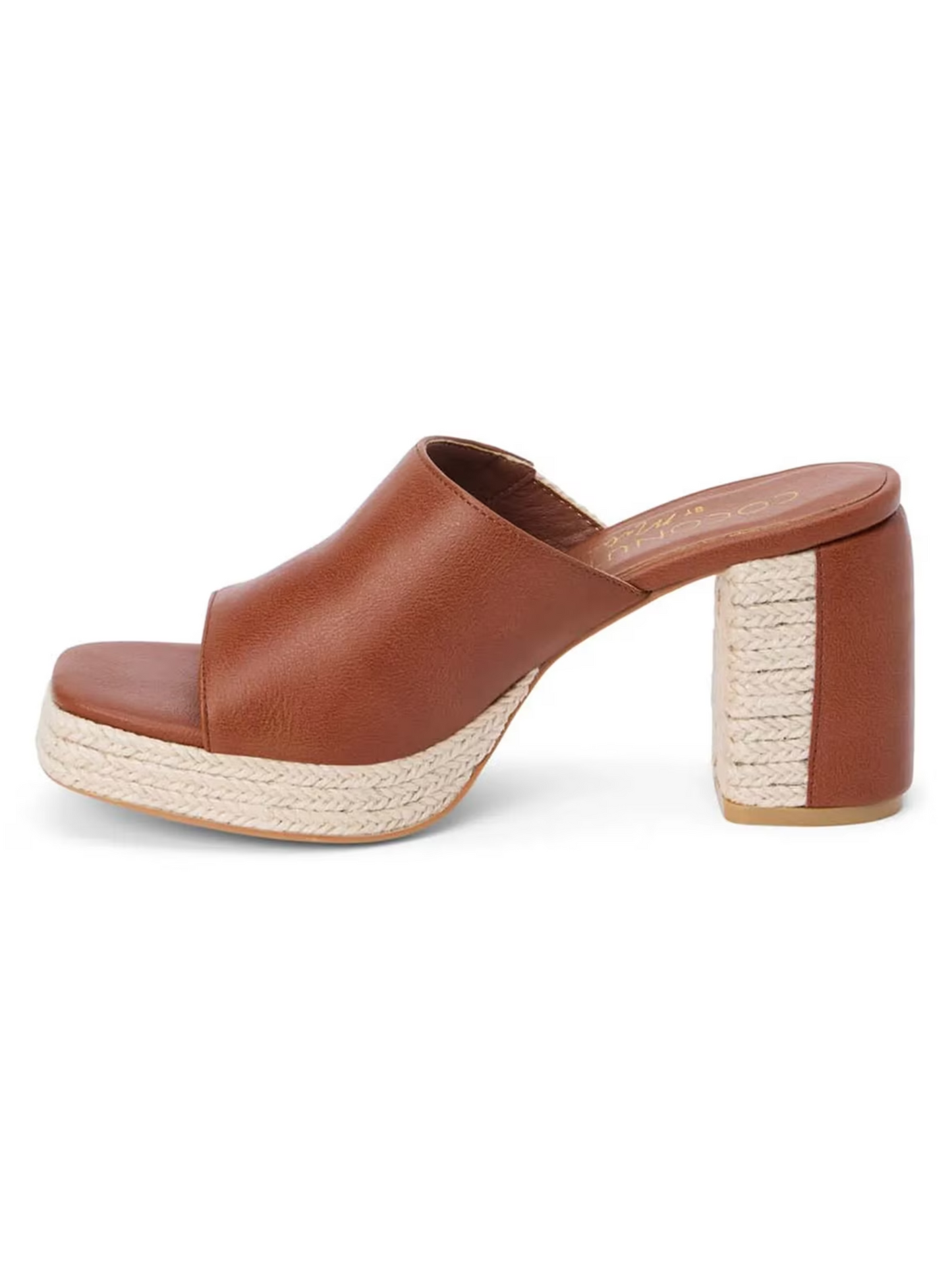 BEAUFORT PLATFORM HEEL X COGNAC