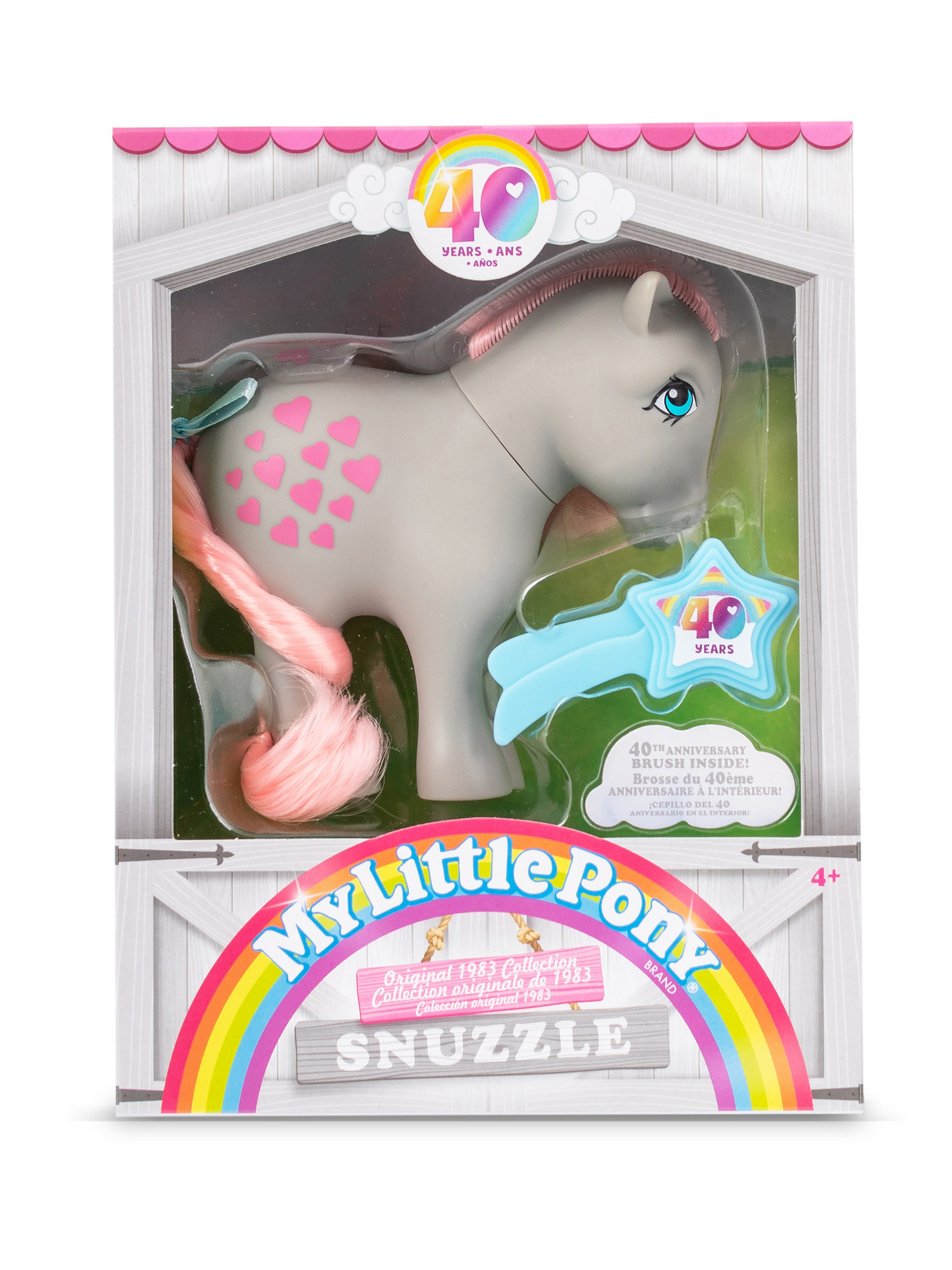 MY LITTLE PONY CLASSIC 4" COLLECTIBLE 40TH ANNIVERSARY PONIES