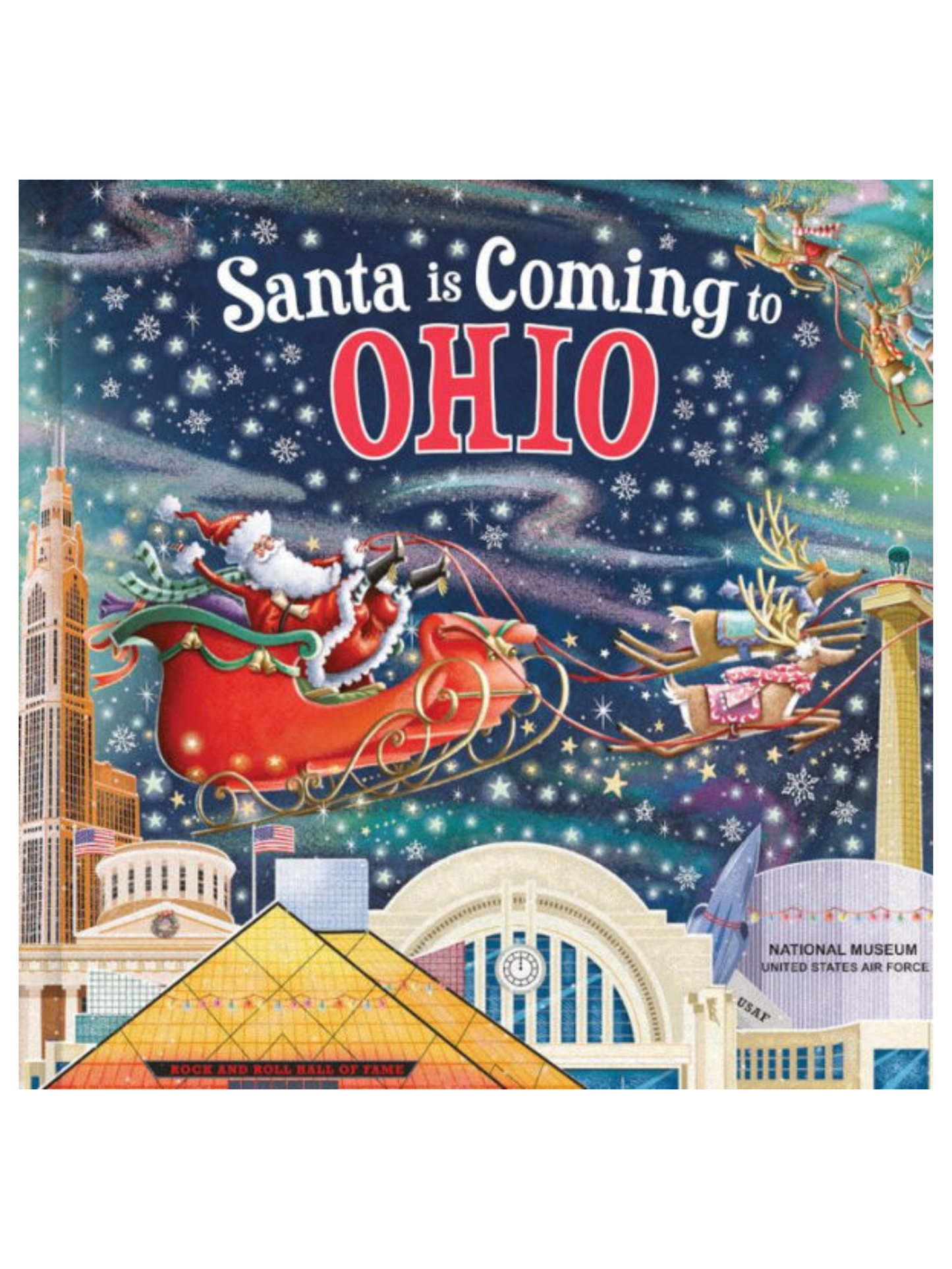 SANTA IS COMING TO OHIO BOOK