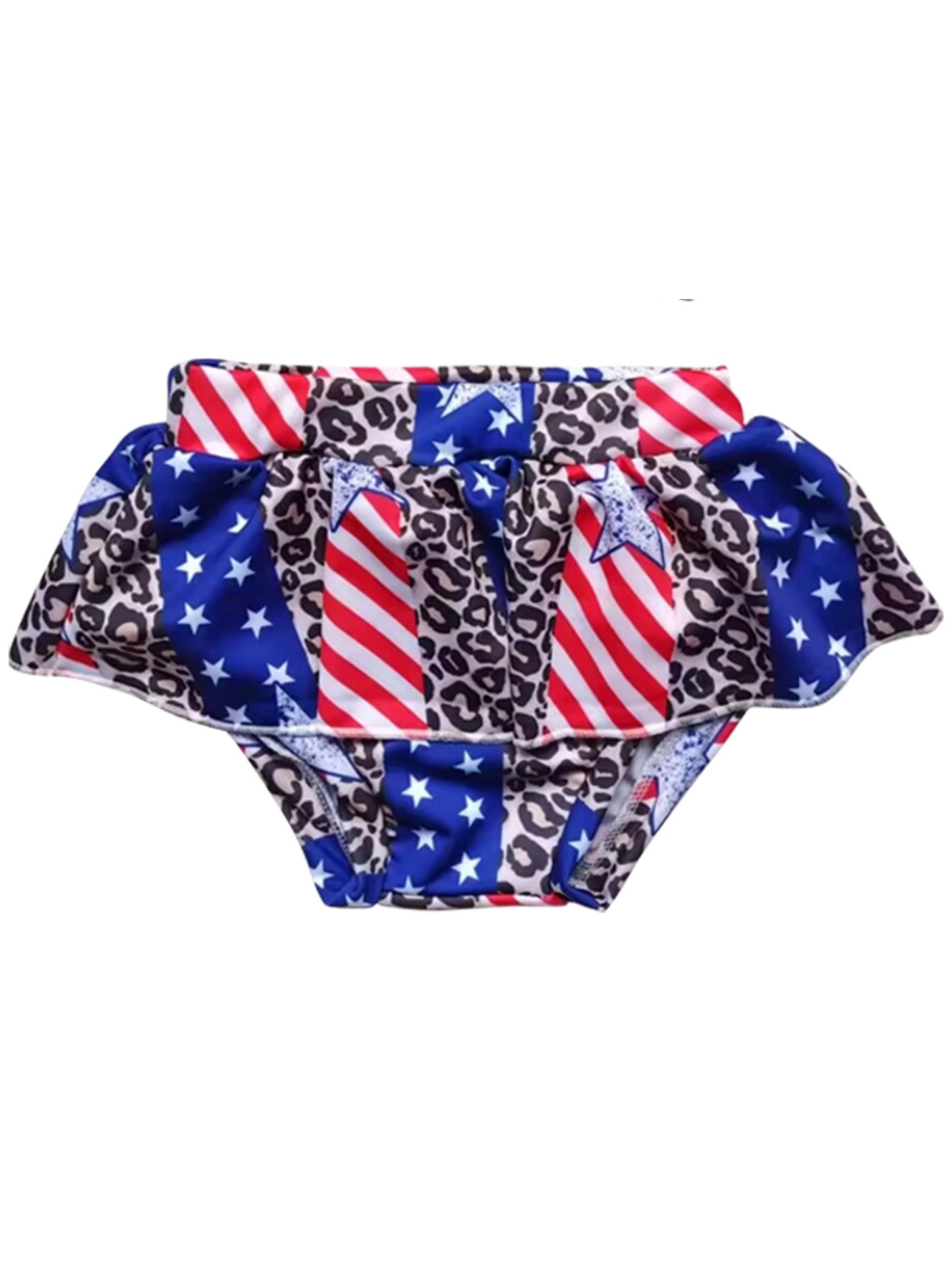 WILD & FREE RUFFLE BATHING SUIT