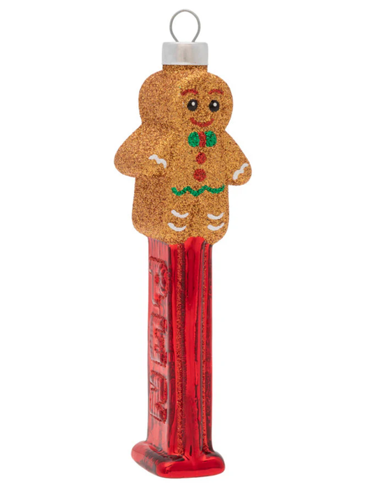 GINGERBREAD MAN PEZ ORNAMENT