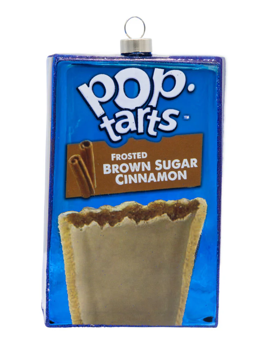 FROSTED BROWN SUGAR CINNAMON POP TARTS ORNAMENT