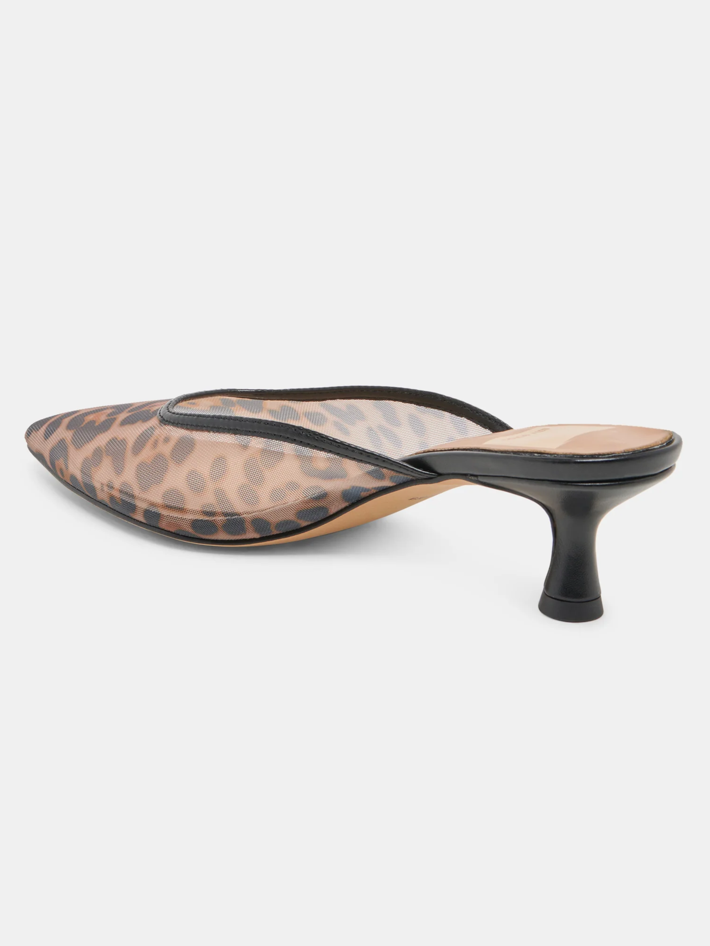DOLCE VITA CLEO HEEL X LEOPARD MESH