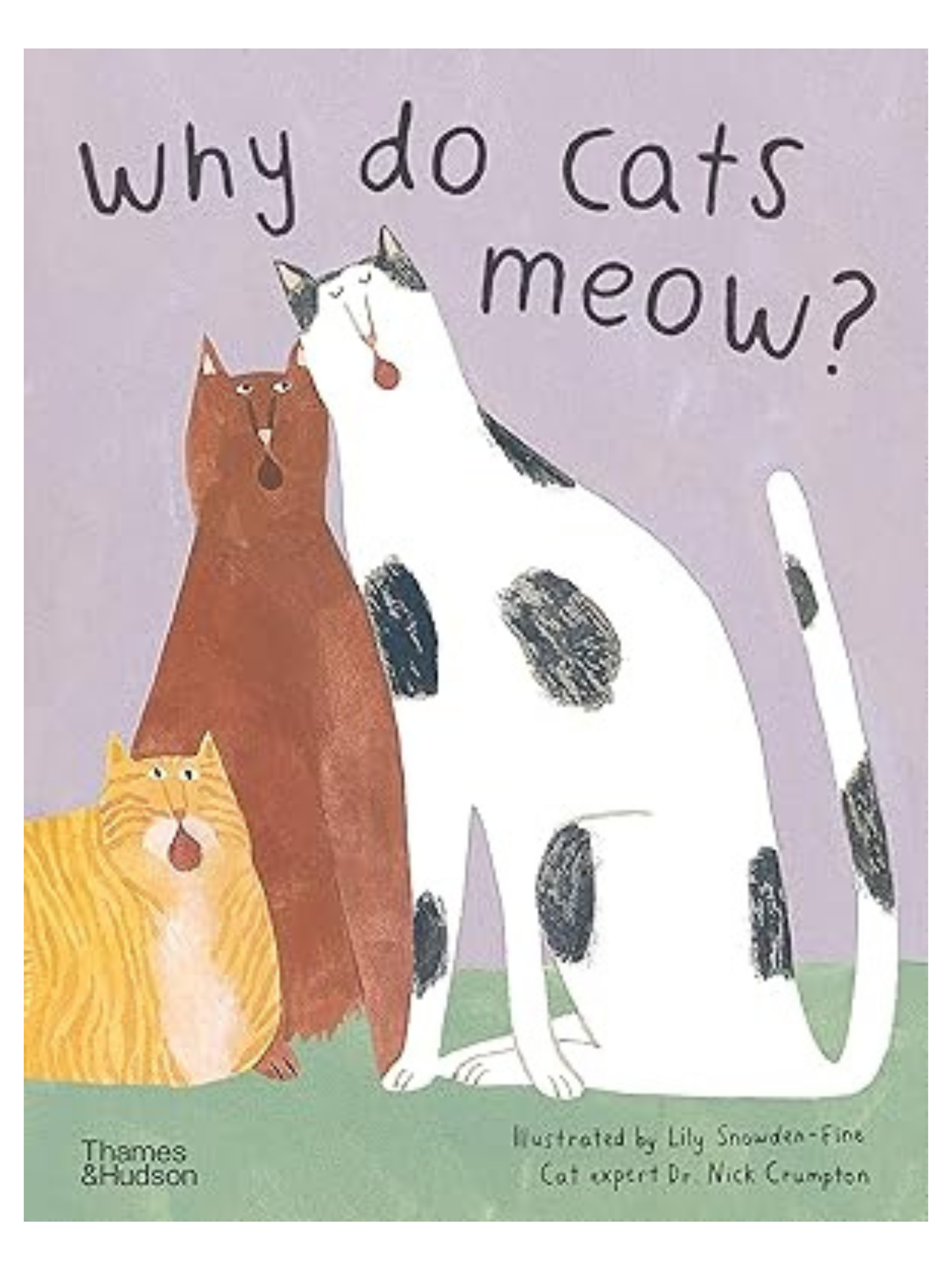 WHY DO CATS MEOW? BOOK