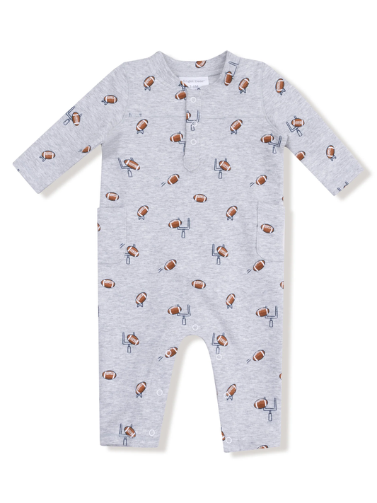 UNI ROMPER X FRENCH TERRY SPORT - FOOTBALL FIELD GOAL