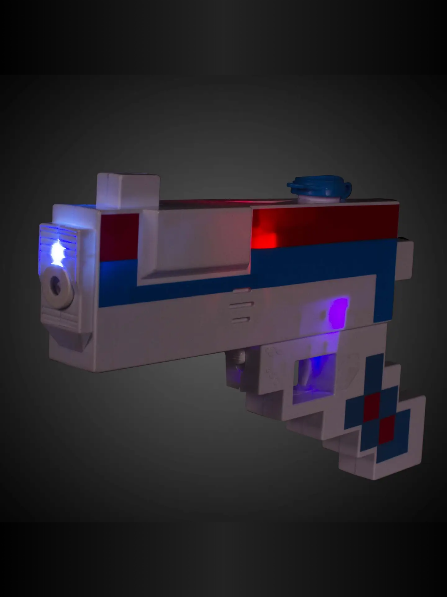 LED PATRIOTIC BUBBLE SHOOTER WITH LIGHTS & SOUNDS