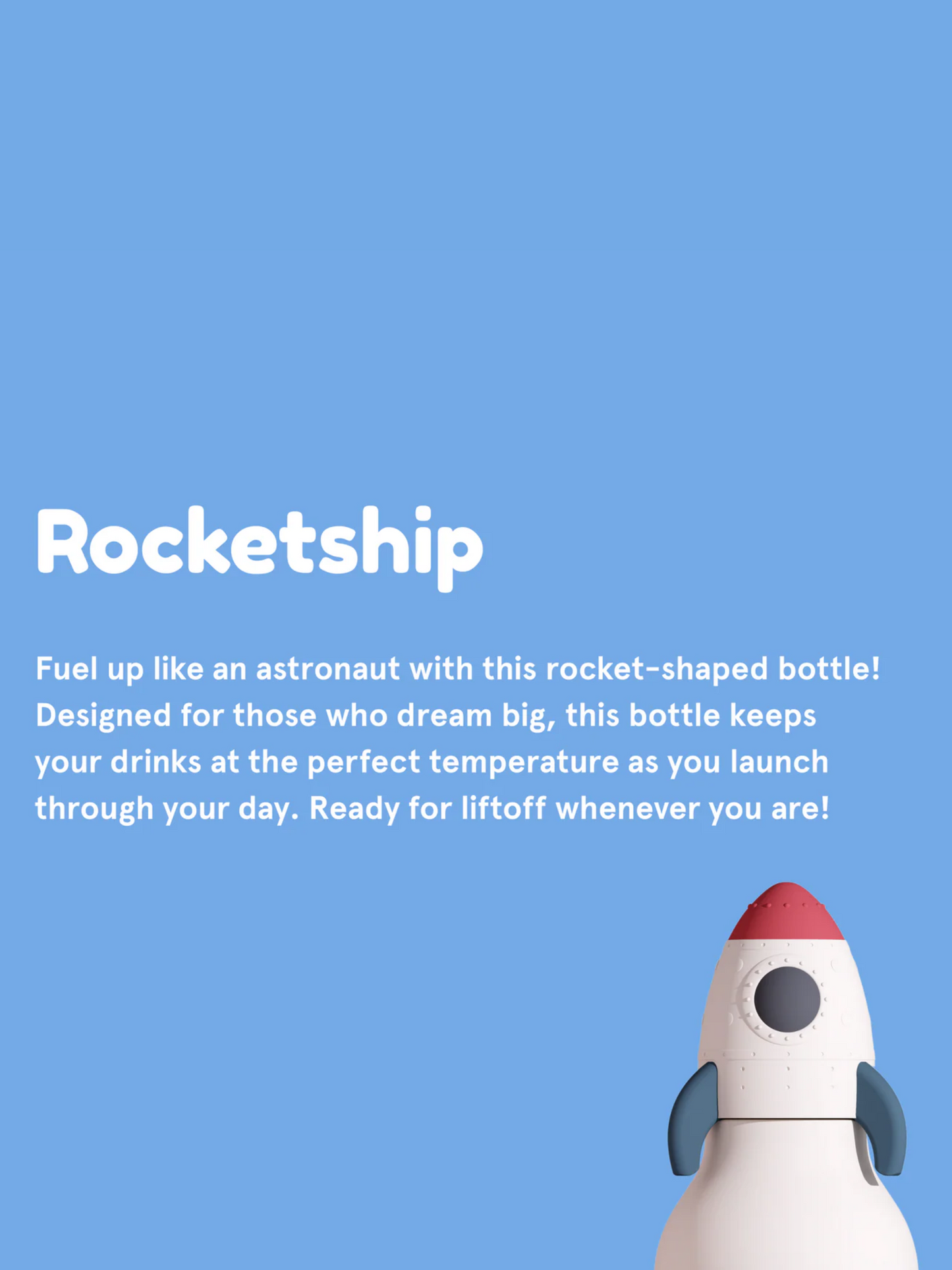 ASOBU BESTIE BOTTLE X ROCKETSHIP