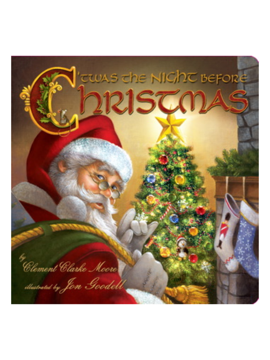TWAS THE NIGHT BEFORE CHRISTMAS BOOK