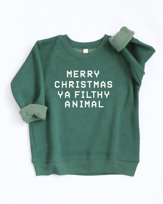 MERRY CHRISTMAS YA FILTHY ANIMAL CREW