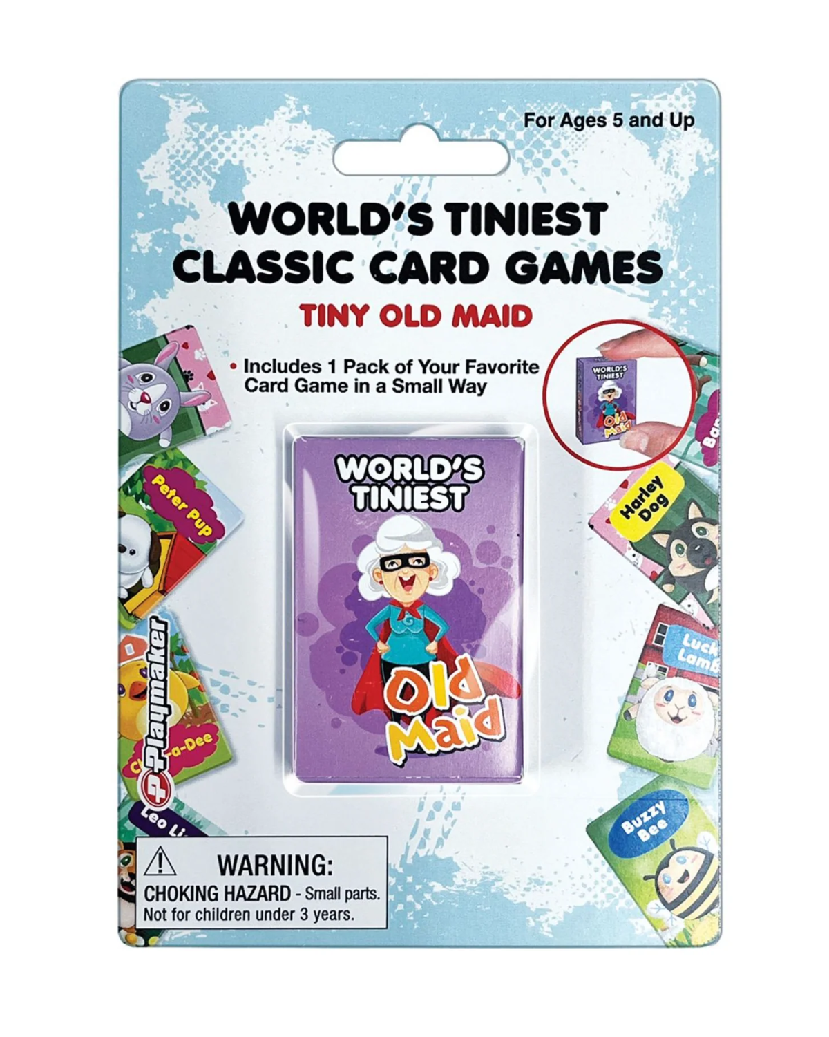 WORLD'S TINIEST OLD MAID CARD GAME
