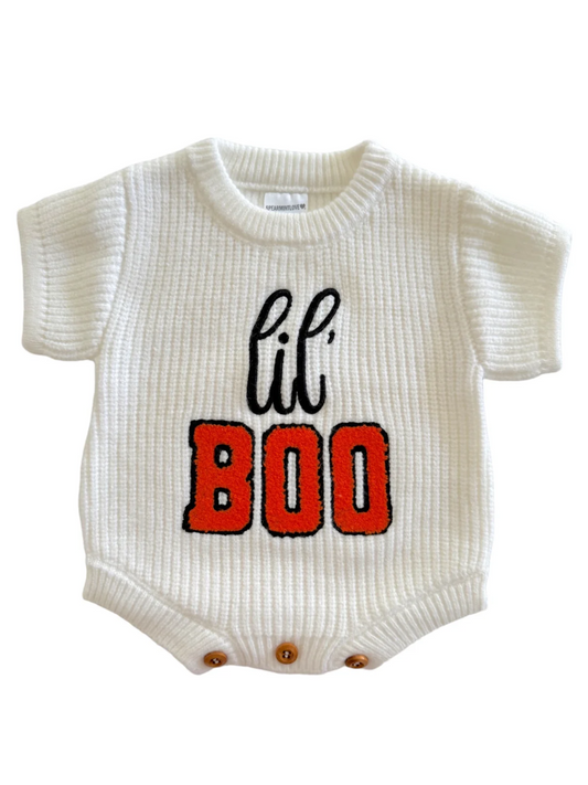 SWEATER ROMPER X LIL' BOO