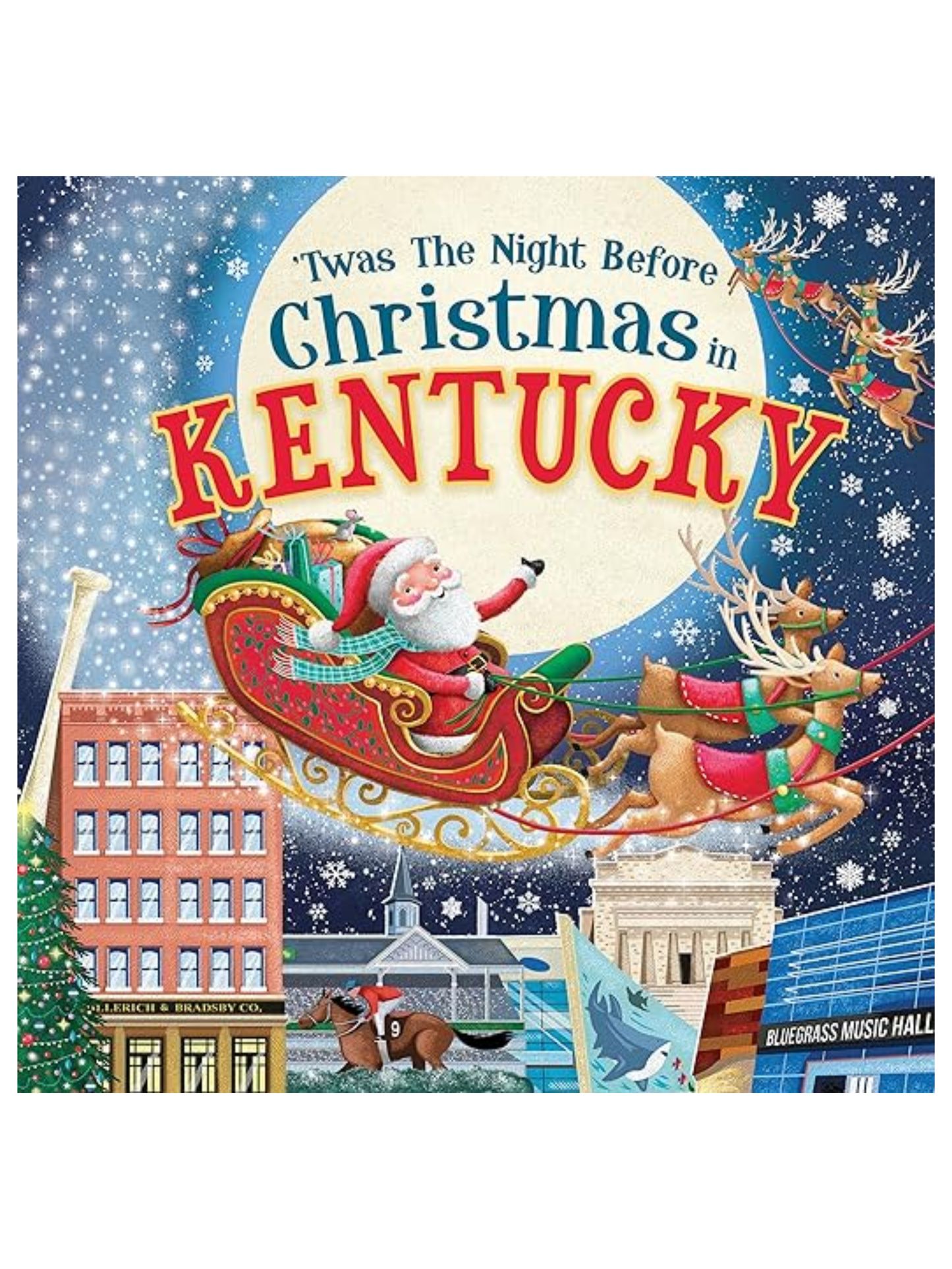 'TWAS THE NIGHT BEFORE CHRISTMAS IN KENTUCKY BOOK