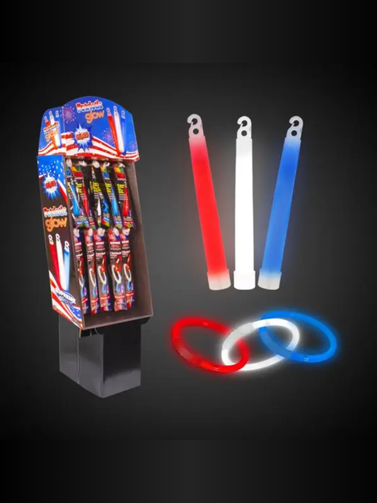 PATRIOTIC GLOW STICKS