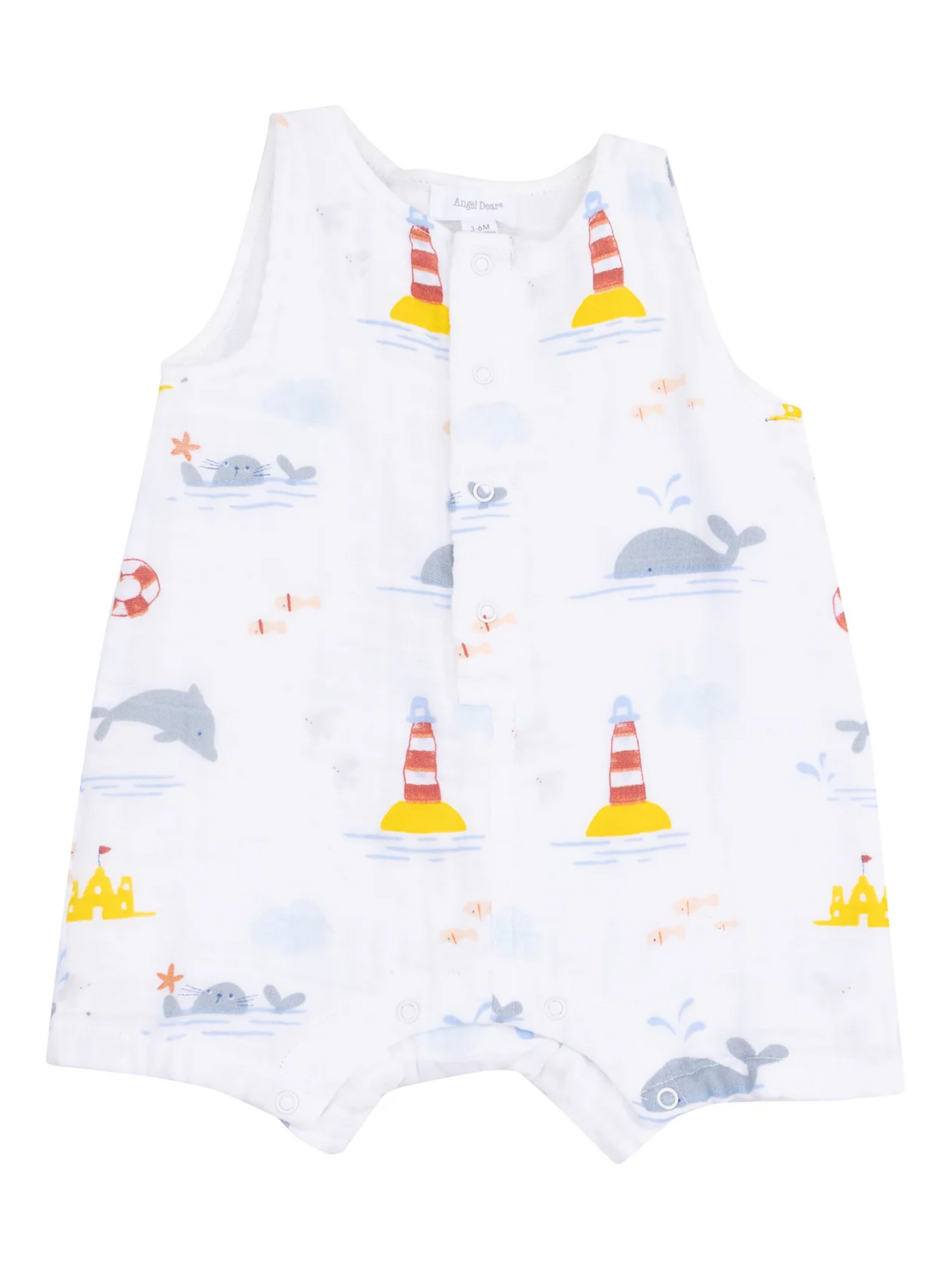 SLEEVELESS SHORTIE ROMPER X TAKE ME TO THE SEA