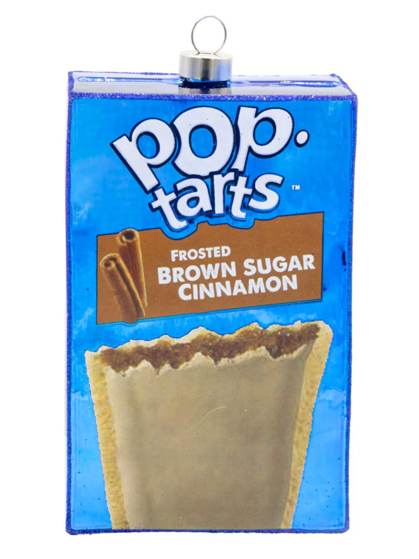 FROSTED BROWN SUGAR CINNAMON POP TARTS ORNAMENT