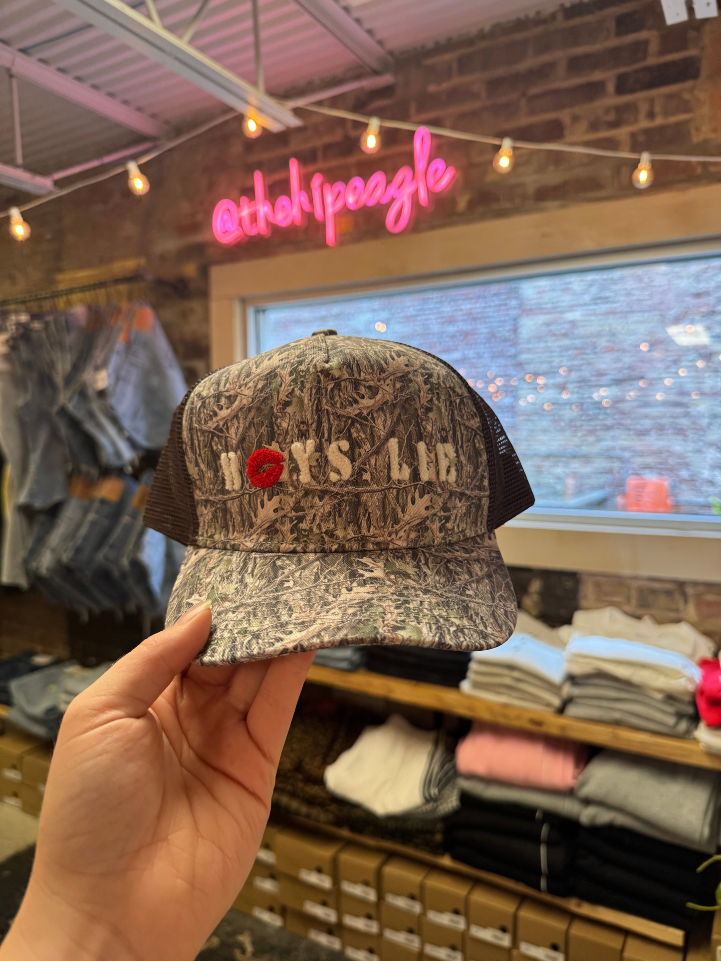 BOYS LIE CADET TRUCKER HAT