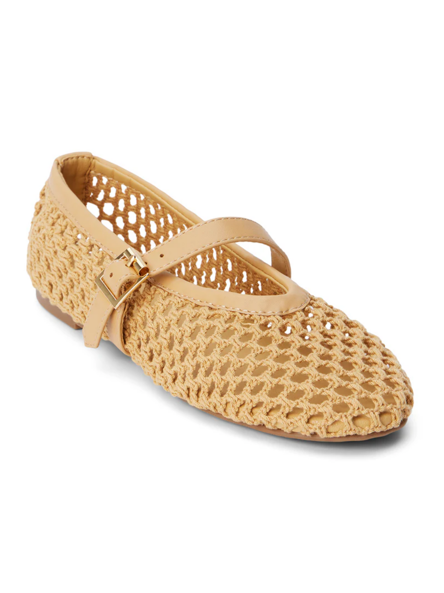 IT GIRL MESH BALLET FLAT X NATURAL