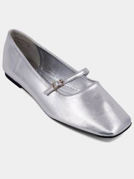 ADELE SILVER FLAT