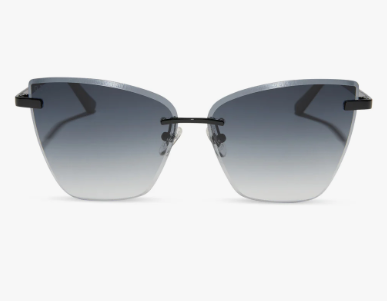 DIFF BECKY V IN BLACK GREY GRADIENT