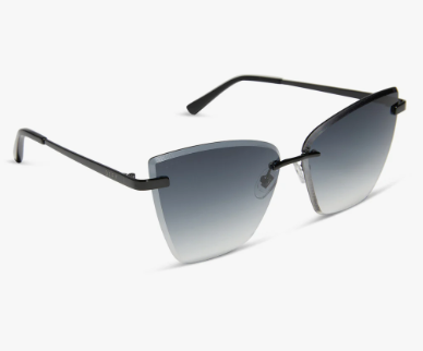 DIFF BECKY V IN BLACK GREY GRADIENT