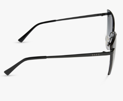DIFF BECKY V IN BLACK GREY GRADIENT