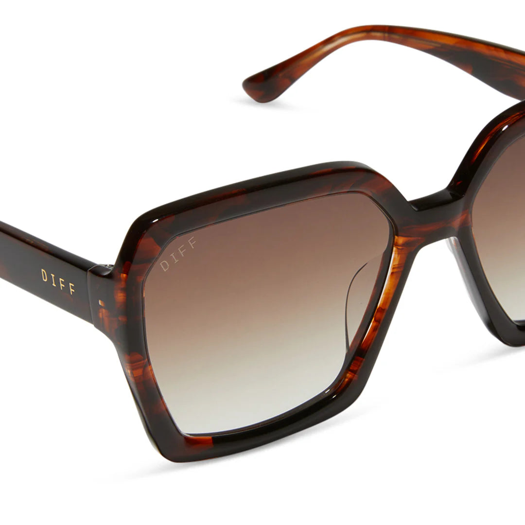 DIFF SLOANE IN TORTOISE BROWN