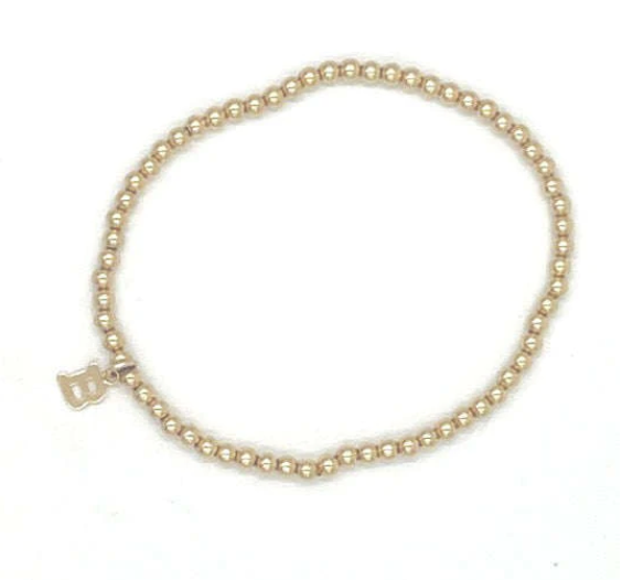 ERIN GRAY INITIAL CHARM BRACELET