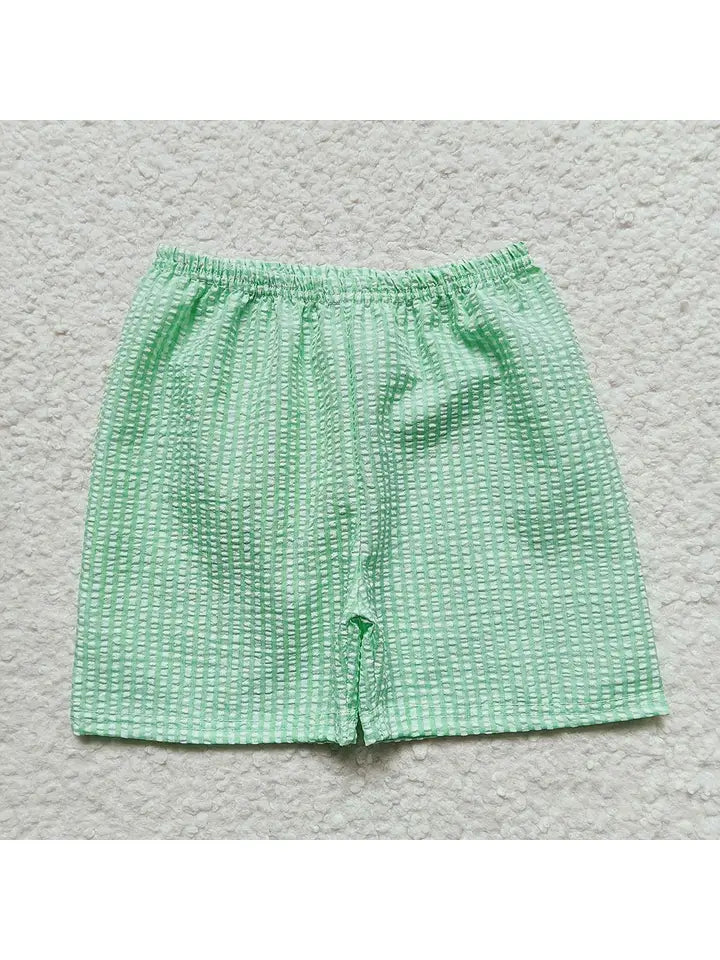 SEERSUCKER PLAID SHORTS