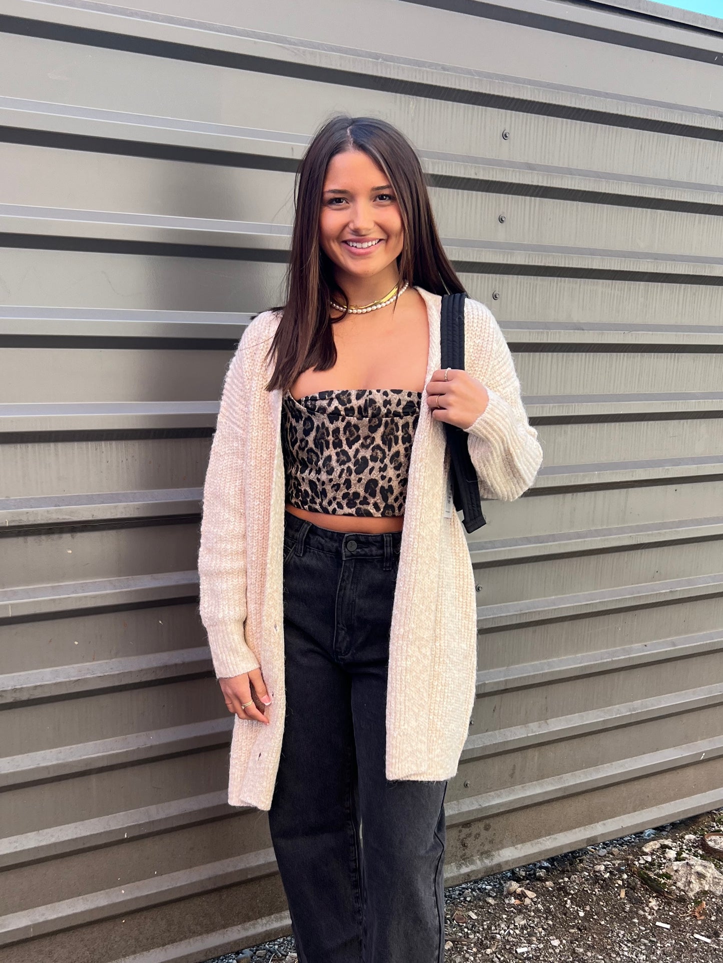 SADIE & SAGE IMOGEN CARDI IN OATMEAL - THE HIP EAGLE BOUTIQUE