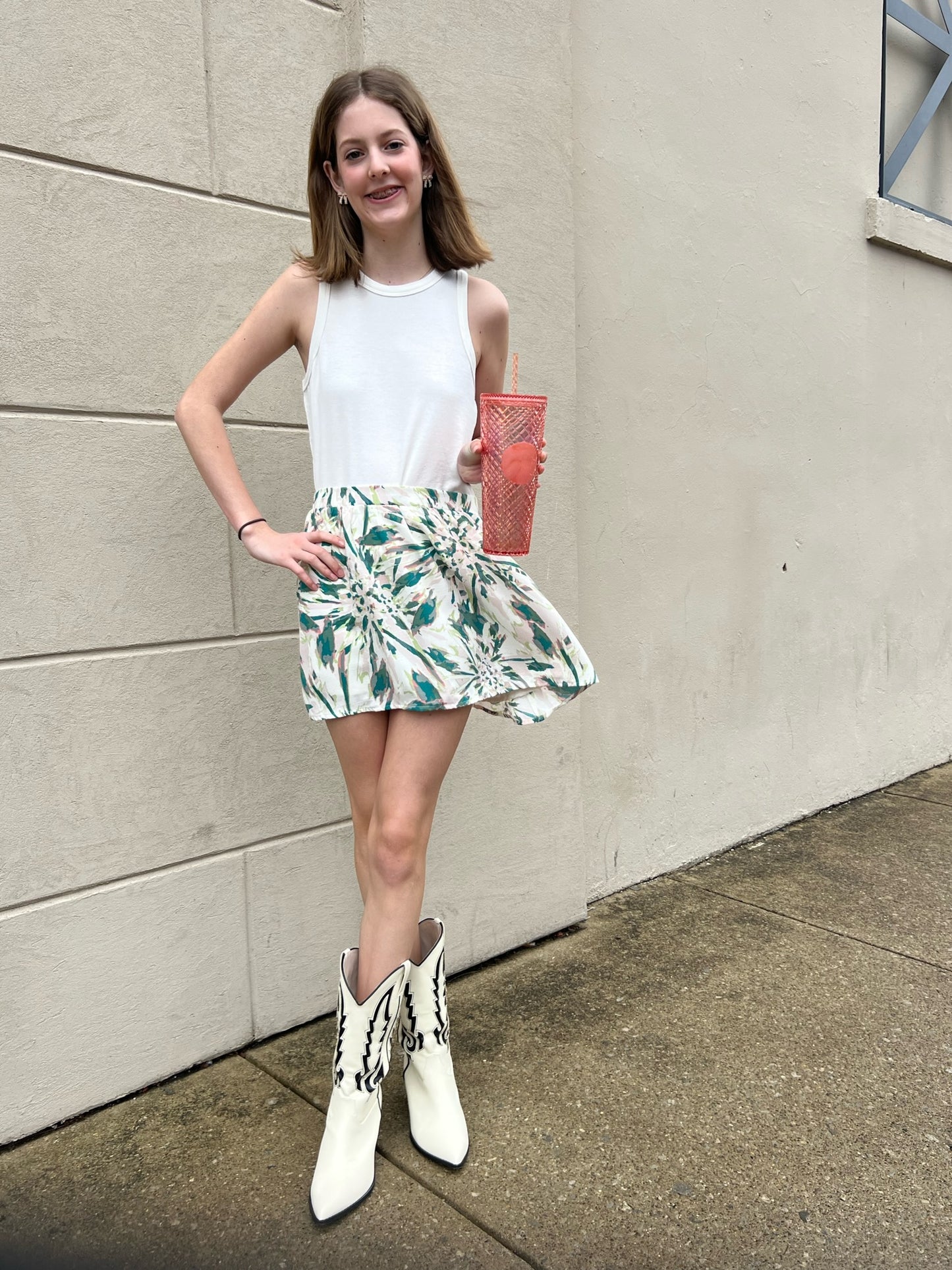 TWEEN - MOON AND BACK MINI SKIRT
