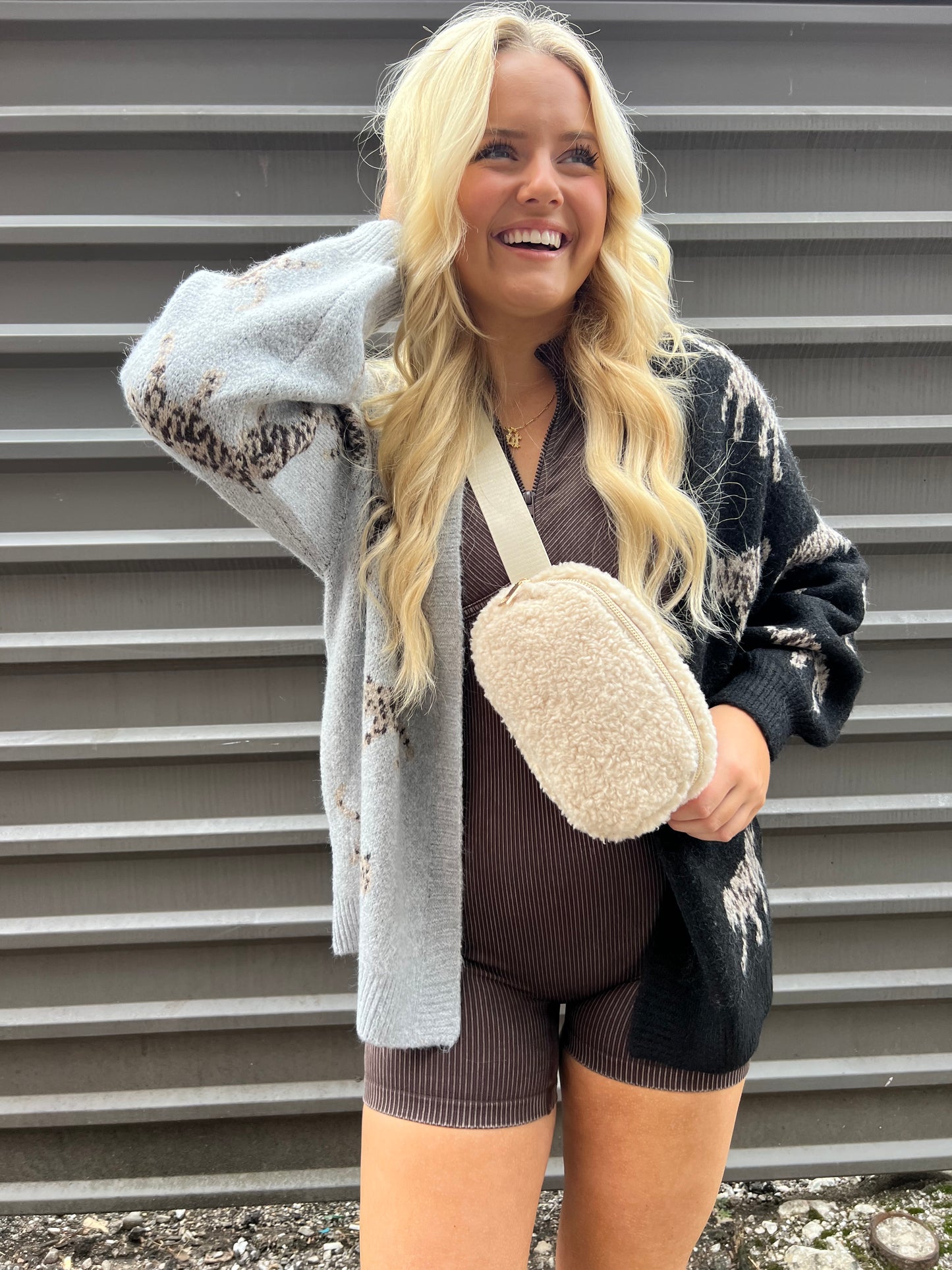 WILD FOR YOU CARDI - THE HIP EAGLE BOUTIQUE