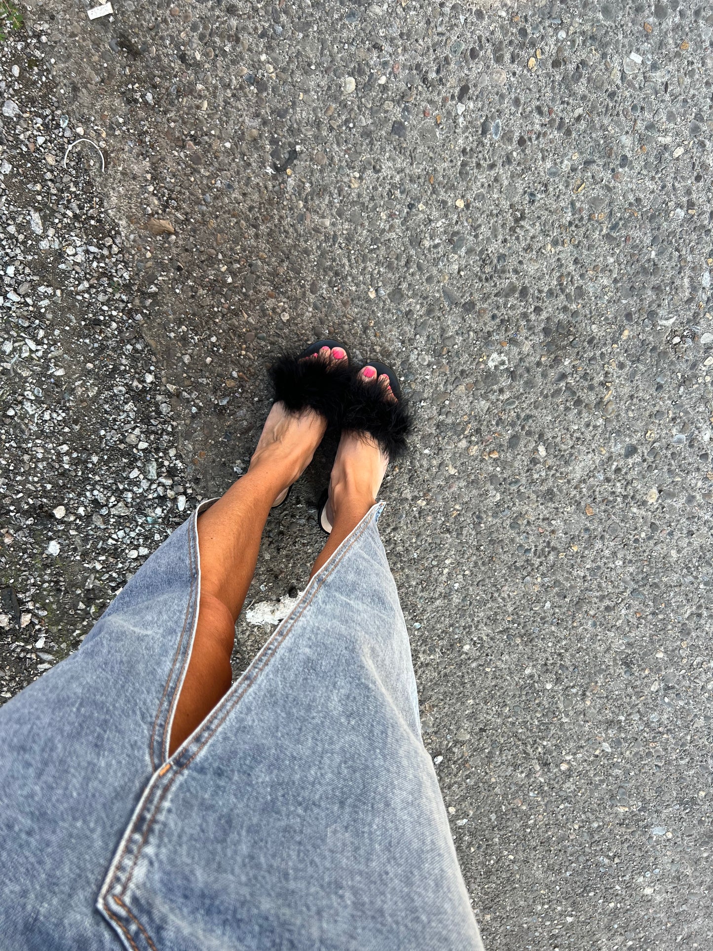 COCONUTS BY MATISSE OLIVIA SLIDE IN BLACK - THE HIP EAGLE BOUTIQUE