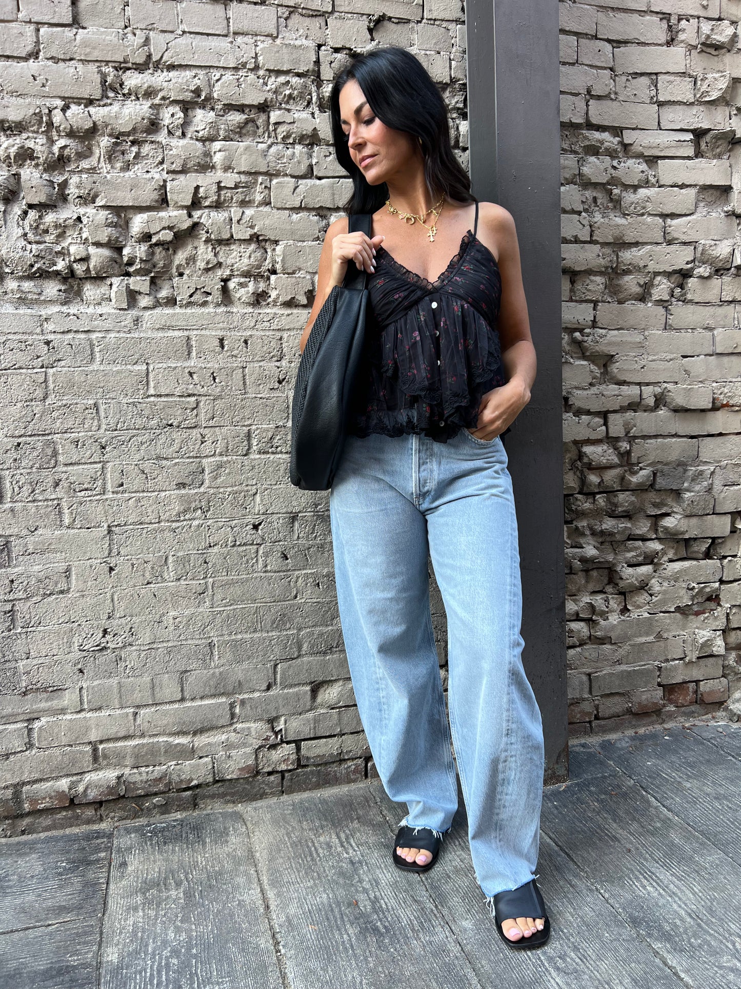 KNOX BARREL JEANS