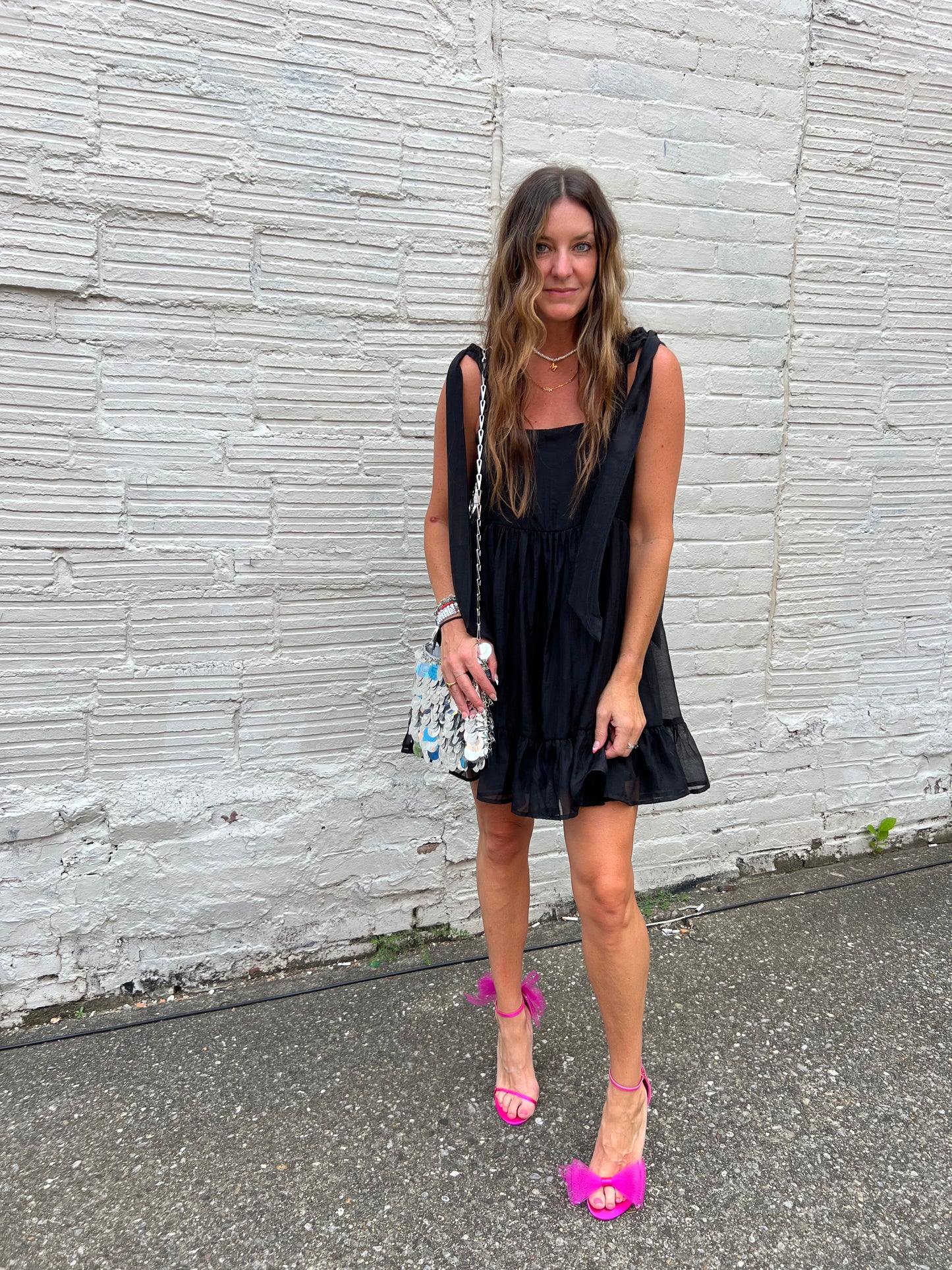 TOO GOOD BLACK MINI DRESS - THE HIP EAGLE BOUTIQUE
