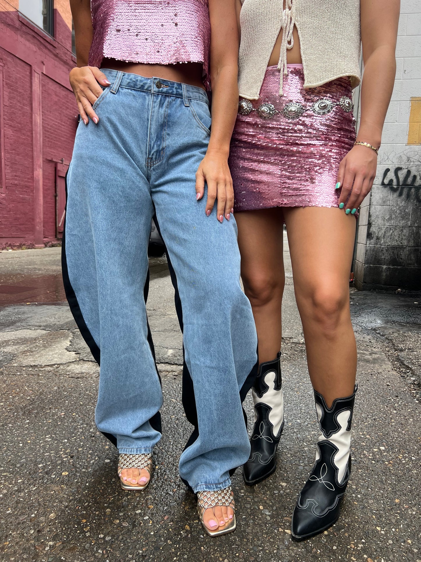 DISCO QUEEN SEQUIN MINI SKIRT