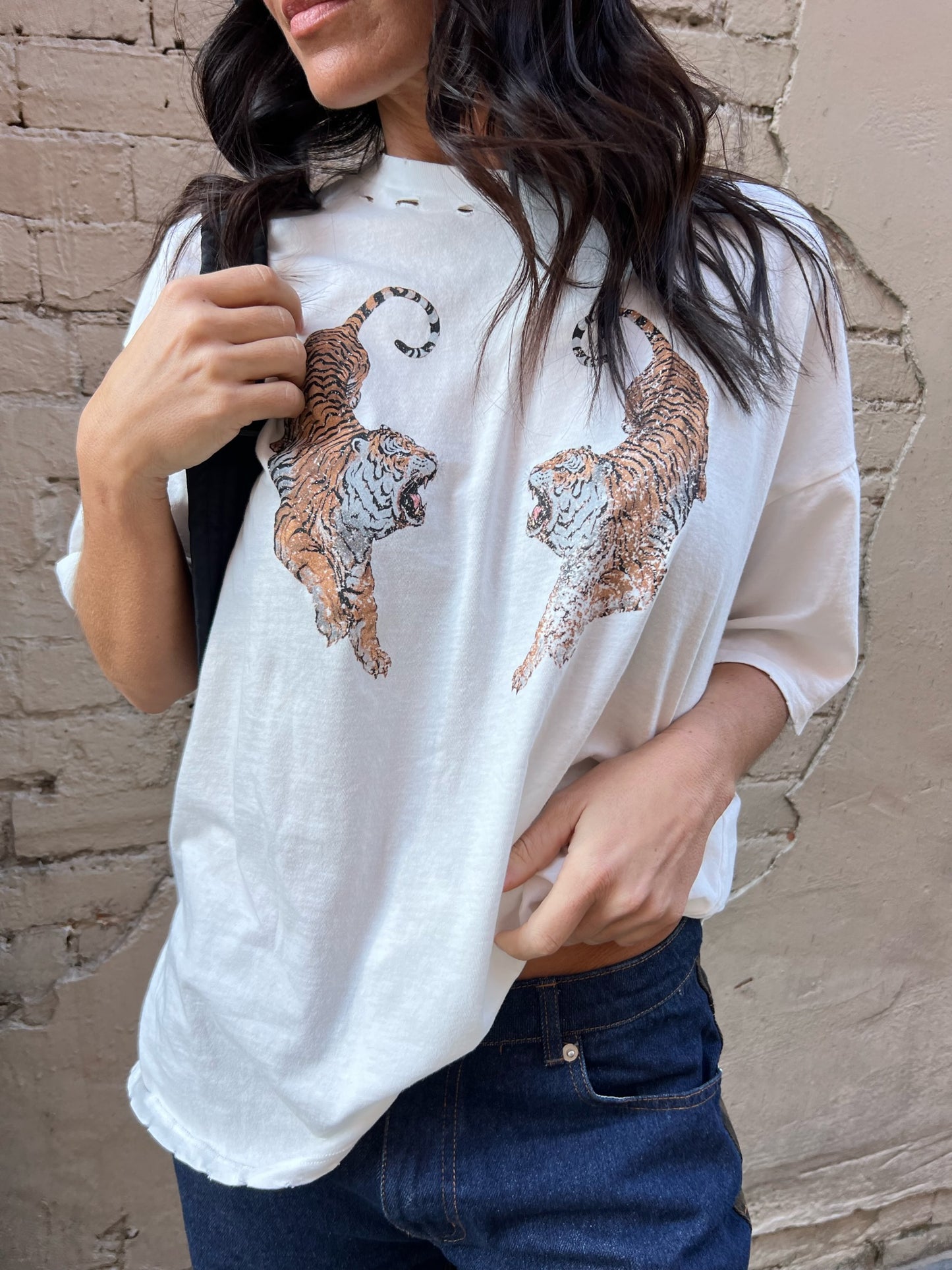 tiger graphic tee