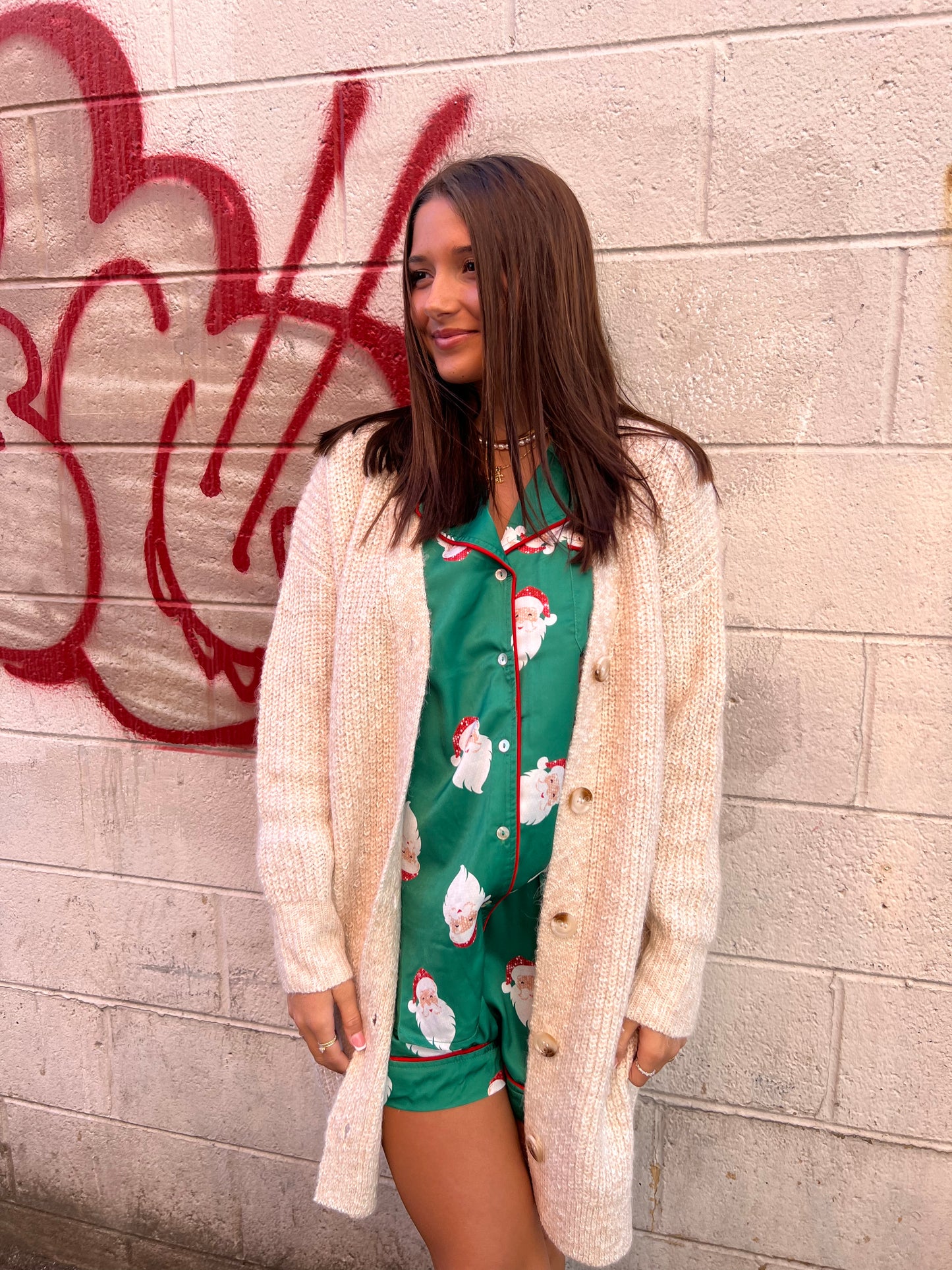SADIE & SAGE IMOGEN CARDI IN OATMEAL - THE HIP EAGLE BOUTIQUE