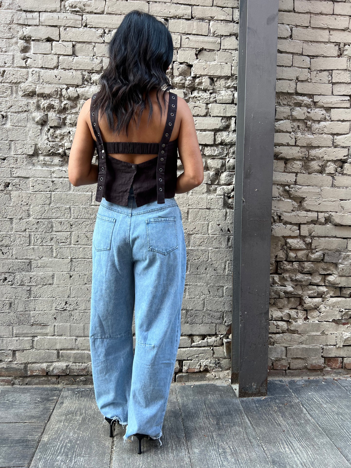 KNOX BARREL JEANS