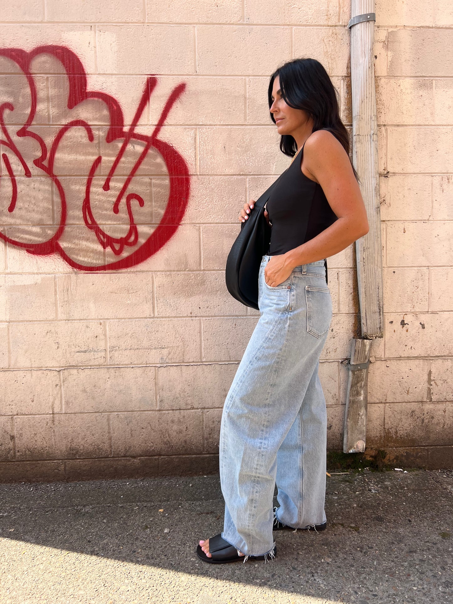KNOX BARREL JEANS