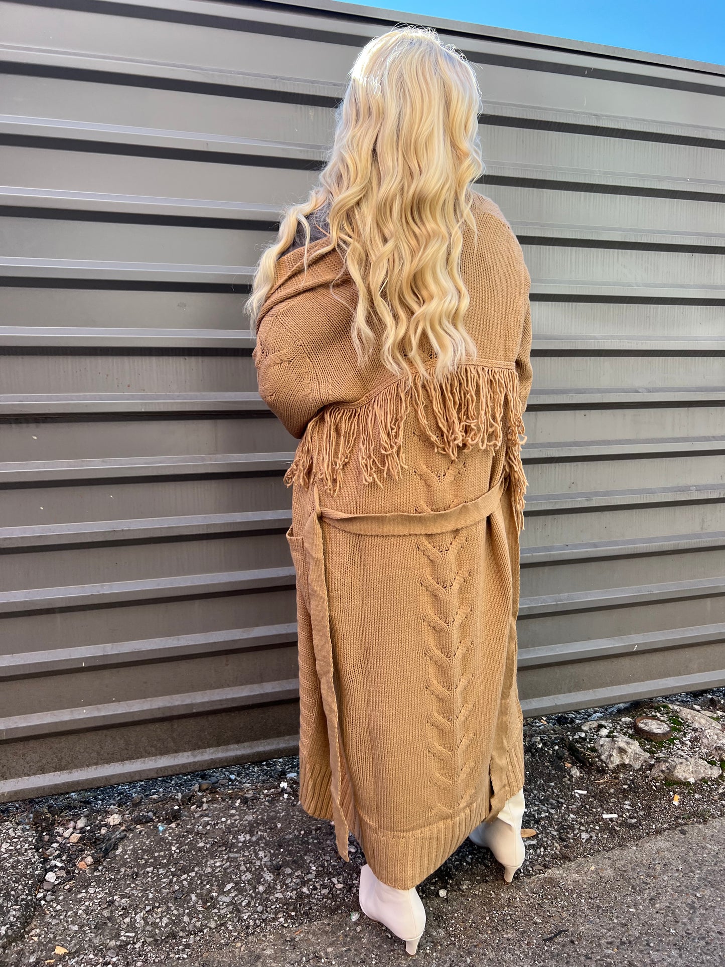 LESLIE FRINGE DUSTER CARDI - THE HIP EAGLE BOUTIQUE