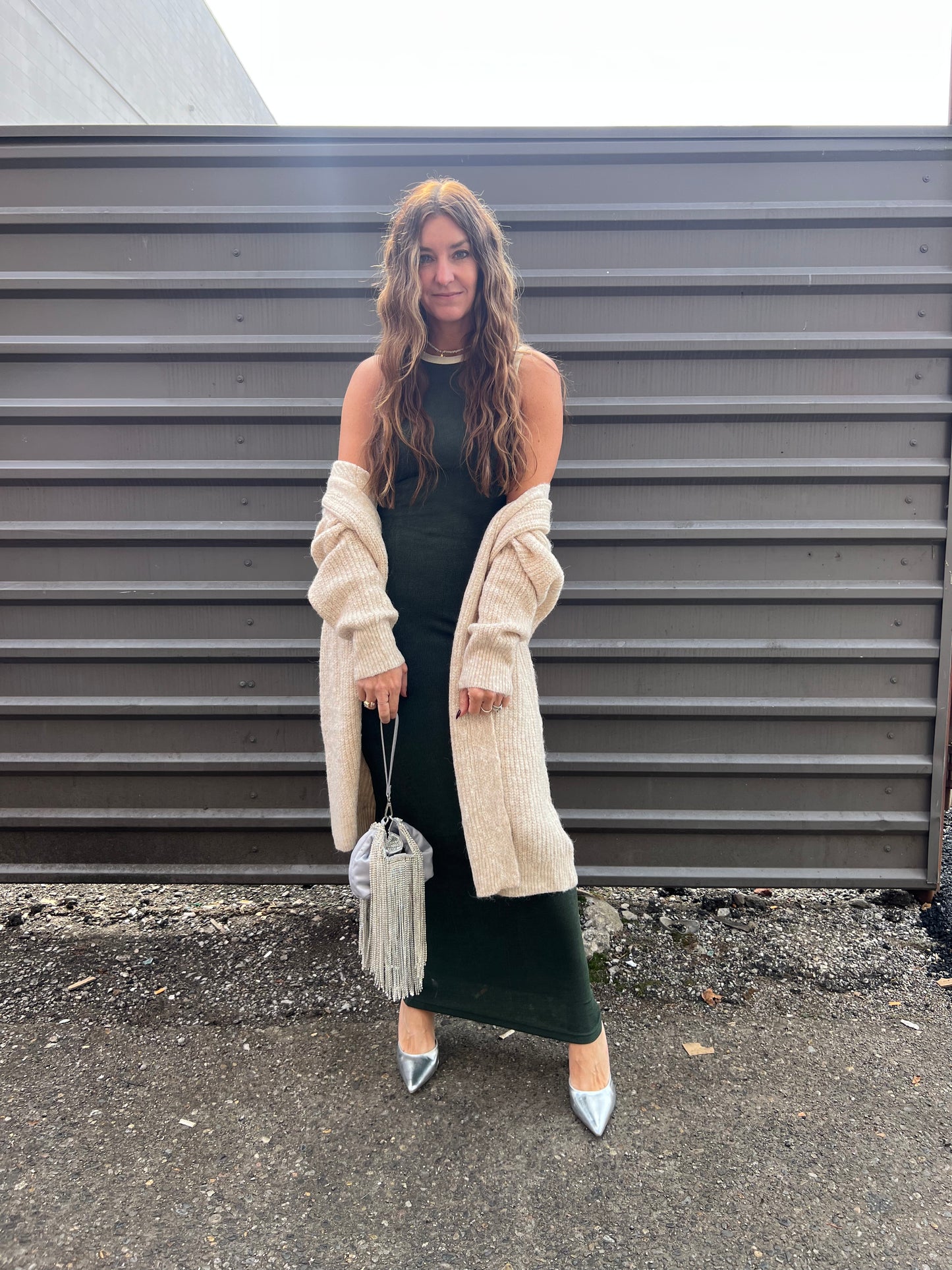 IMOGEN CARDI IN OATMEAL - THE HIP EAGLE BOUTIQUE